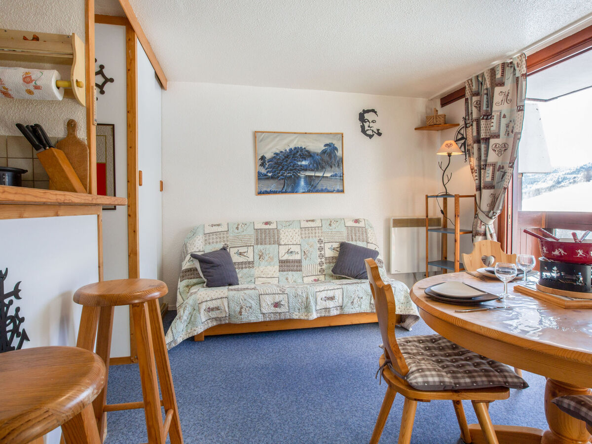 Studio 32 m² vue pistes, 9e étage, piscine chauffée - Photo 8