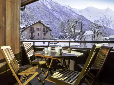 Appartement 2 pièces vue montagne, centre Chamonix : photo 13