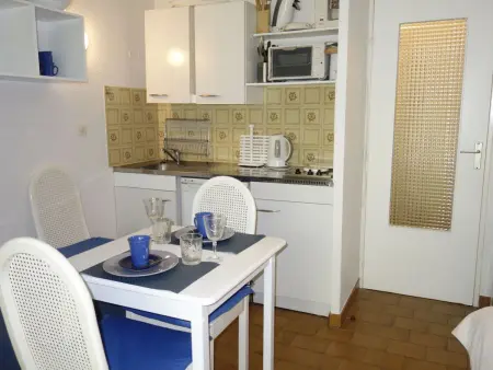 Studio terrasse sud-ouest à 400 m de la mer, La Madrague : photo 8