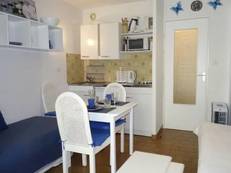Studio terrasse sud-ouest à 400 m de la mer, La Madrague : photo 11