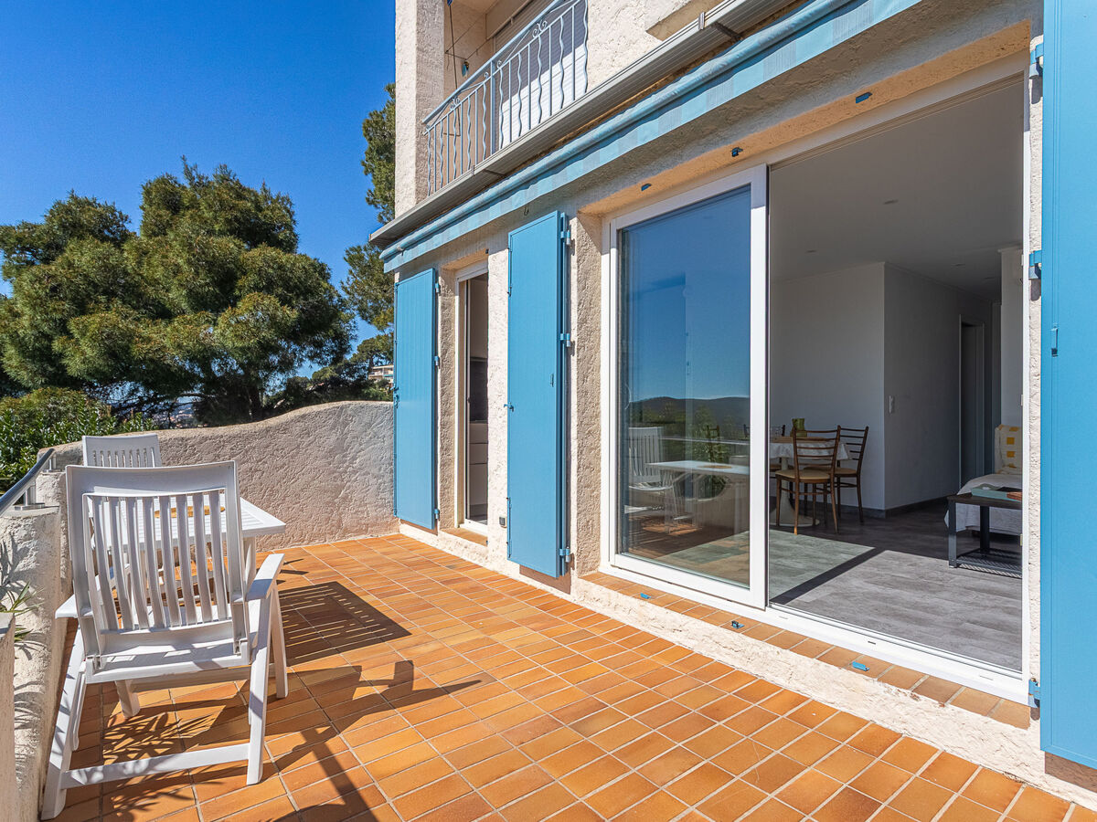 Appartement Les Bougainvillées au Lavandou, vue mer - Photo 5