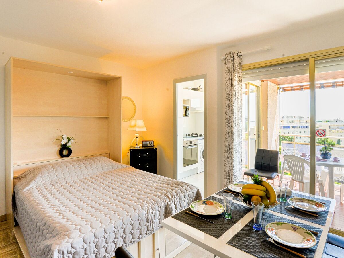 Le Baccara : studio 28 m² vue mer à Cagnes-sur-Mer - Photo 9