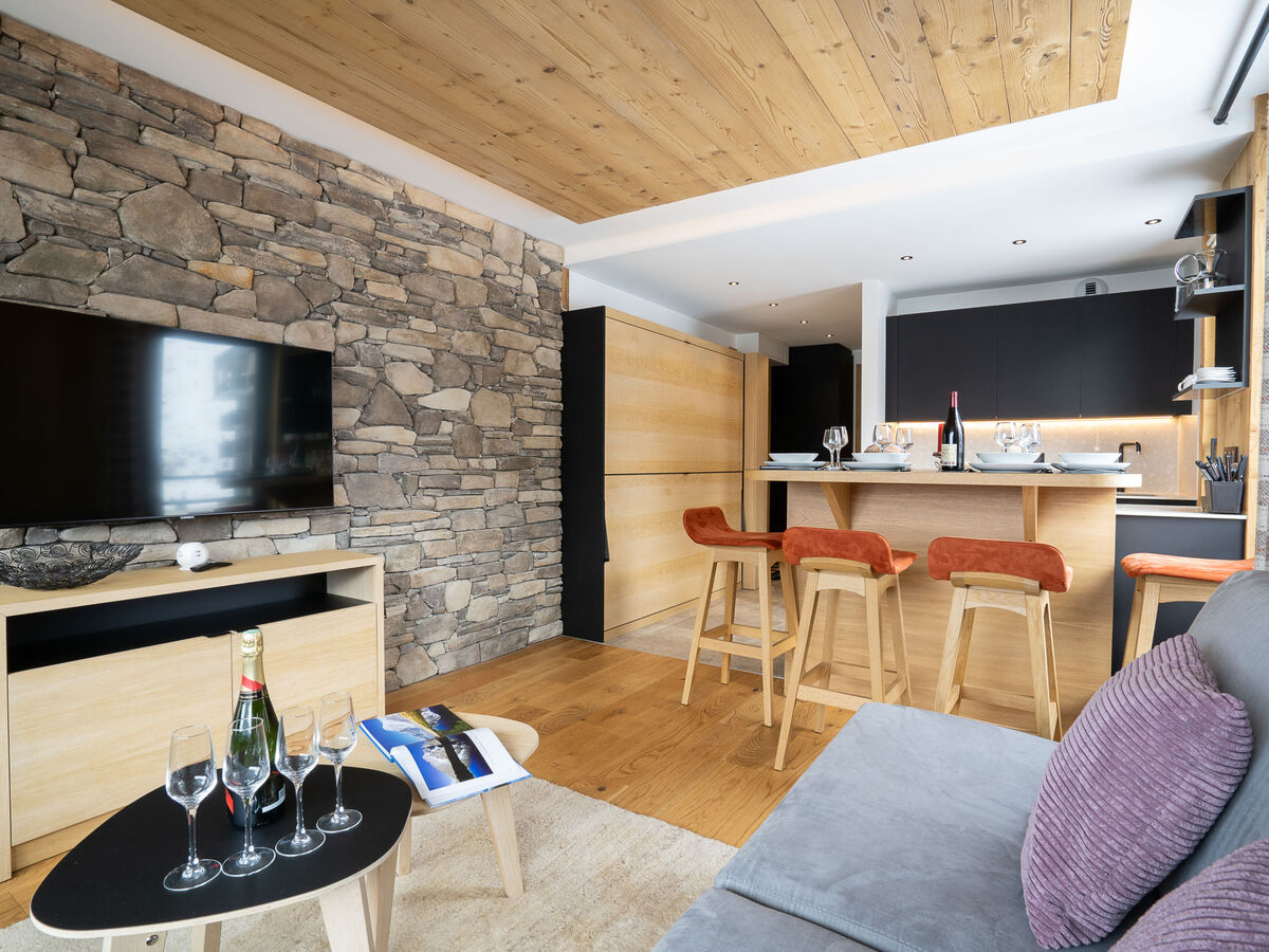 Appartement Les Grandes Platières, Tignes – 32 m², balcon vue pistes - Photo 1