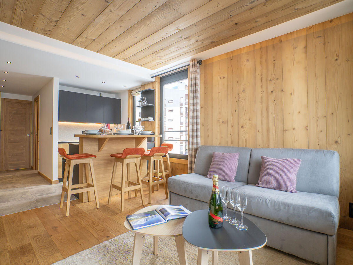 Appartement Les Grandes Platières, Tignes – 32 m², balcon vue pistes - Photo 6