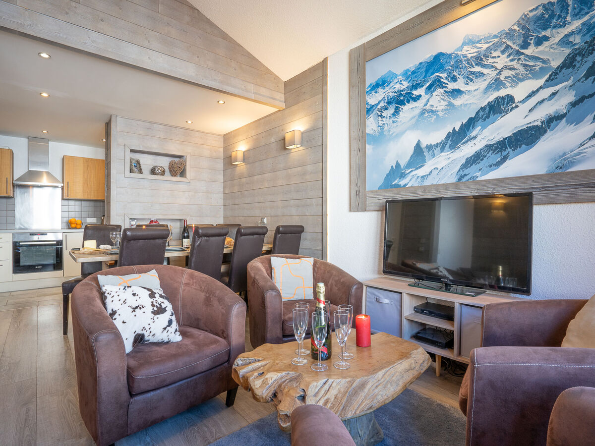 Apt 4 chambres rénové 50m des pistes, Tignes - Photo 1