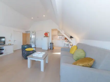 Seaview Penthouse : studio sous les toits à De Haan : photo 9
