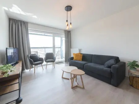 Appartement avec balcon à 10 m de la gare, Blankenberge : photo 8