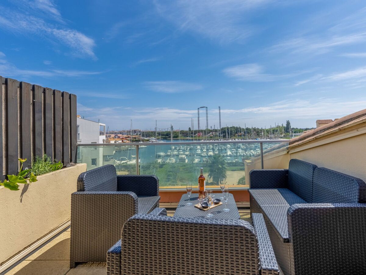 Les Héliades - Appartement Cap d'Agde, vue mer et port - Photo 11