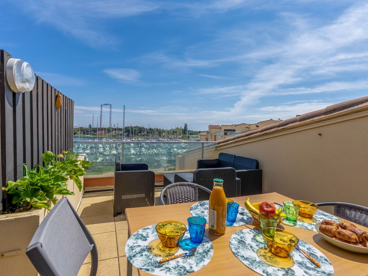 Les Héliades - Appartement Cap d'Agde, vue mer et port - Photo 12