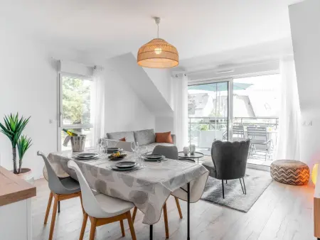 Appartement Les Villas du Men Du, 300 m de la plage : photo 2