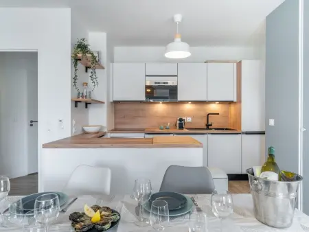 Appartement Les Villas du Men Du, 300 m de la plage : photo 3