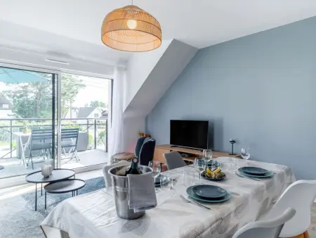 Appartement Les Villas du Men Du, 300 m de la plage : photo 9