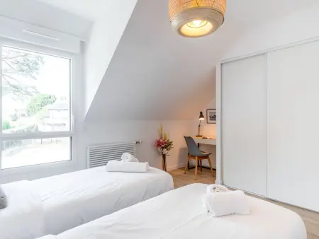 Appartement Les Villas du Men Du, 300 m de la plage : photo 13