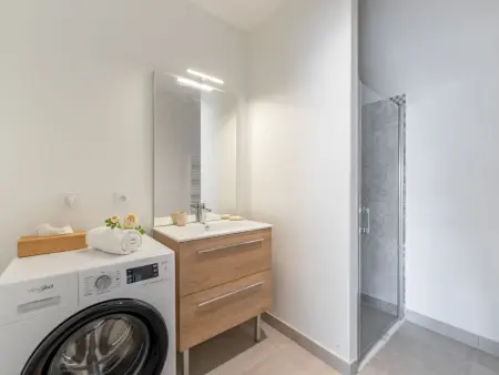 Appartement Les Villas du Men Du, 300 m de la plage : photo 17
