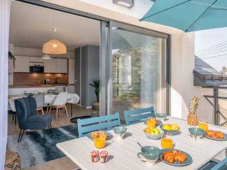 Appartement Les Villas du Men Du, 300 m de la plage : photo 18