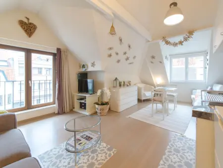 Location appartement à De Haan, Beach House with lateral seaview