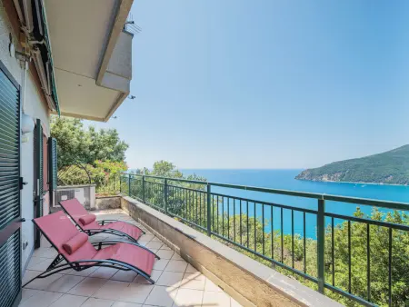 Lambrusca – Appartement 6 pers. vue mer à Moneglia - Photo 2