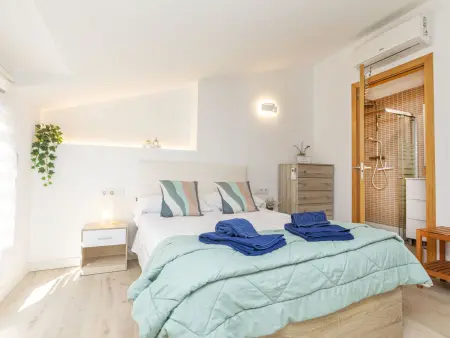 Appartement Montse à 350 m de la plage, sur 2 niveaux : photo 17