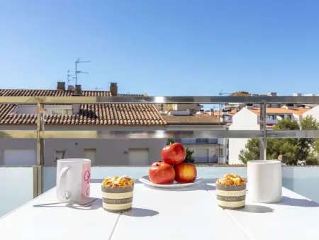 Appartement Montse à 350 m de la plage, sur 2 niveaux : photo 22