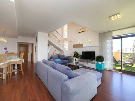 Appartement Morello – sous les toits, vue mer panoramique, Calpe : photo 7
