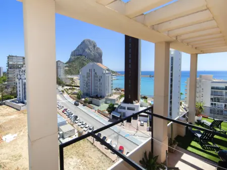 Appartement Morello – sous les toits, vue mer panoramique, Calpe : photo 20