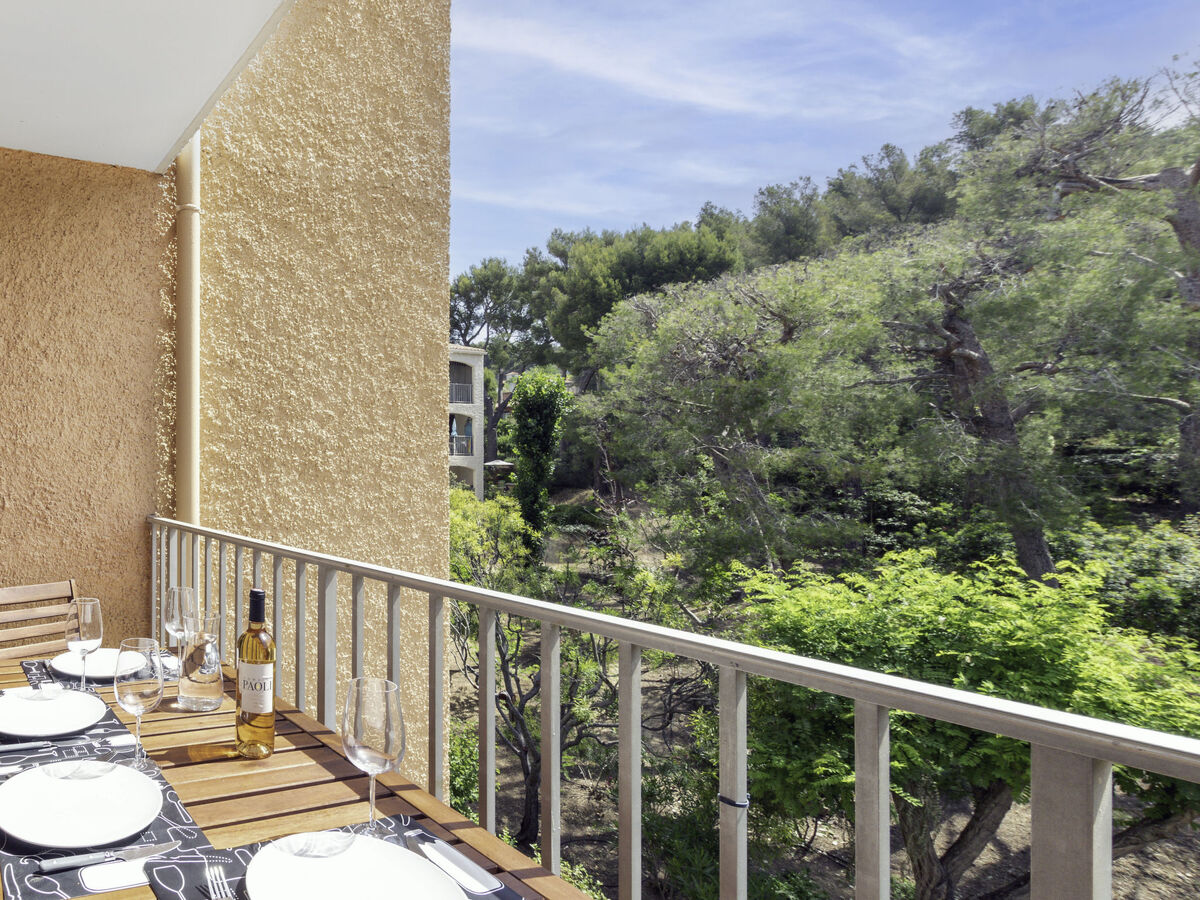 Studio rénové Les Aigues Marines, terrasse est, 600 m mer - Photo 2