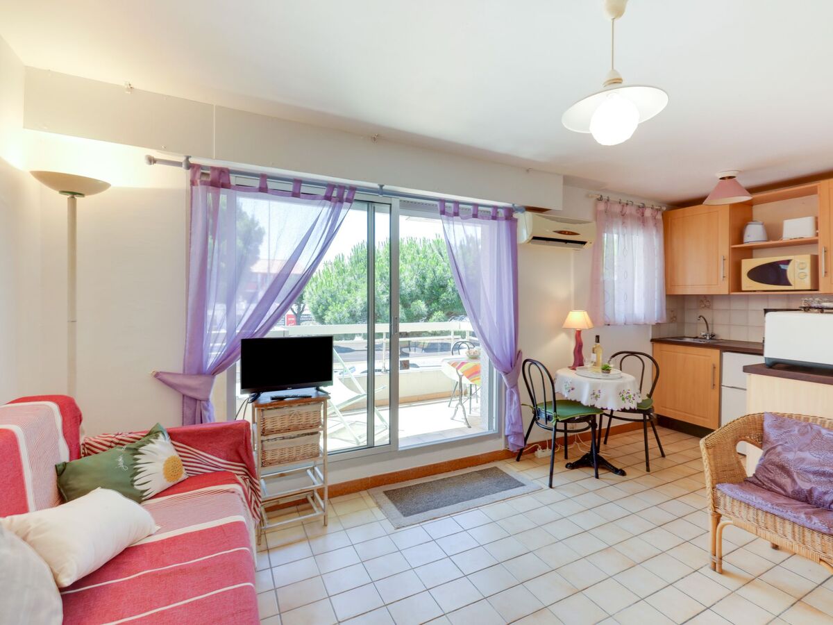 Studio Le Byblos, 150 m de la plage à Saint Cyprien - Photo 8