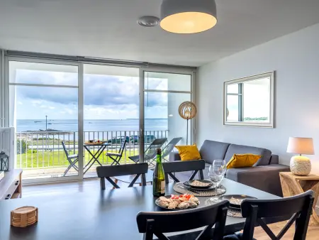 Studio Résidence Les Trois Iles, vue mer à Quiberon : photo 6