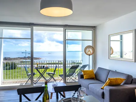 Studio Résidence Les Trois Iles, vue mer à Quiberon : photo 7