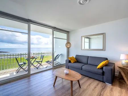 Studio Résidence Les Trois Iles, vue mer à Quiberon : photo 8