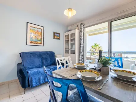 Cap Sud – Appartement 2 pièces vue mer à Canet-Plage : photo 3