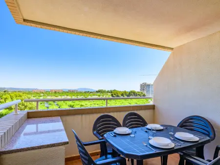 Jardines del Mar III - Apt 50 m² vue mer, terrasse : photo 2