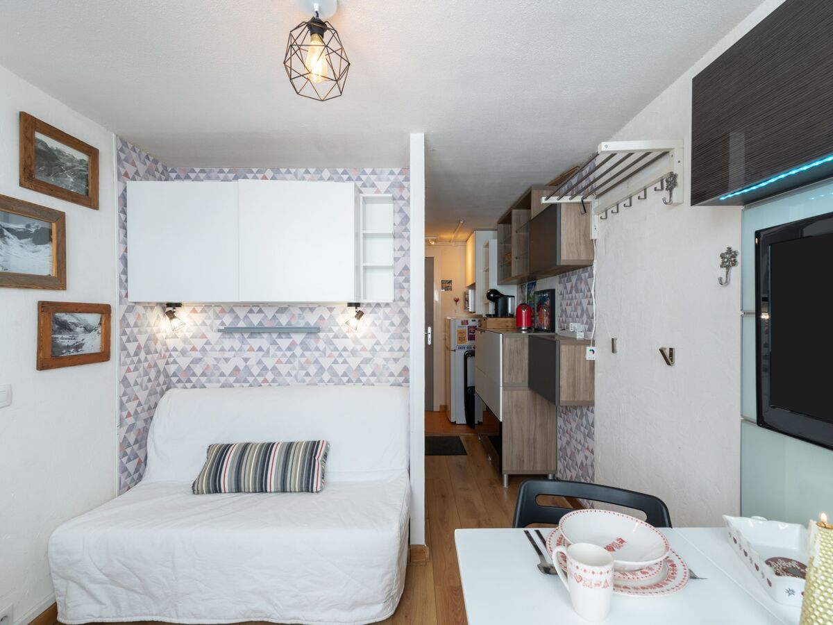 Studio 15 m² Tignes, vue pistes de ski et lac - Photo 6