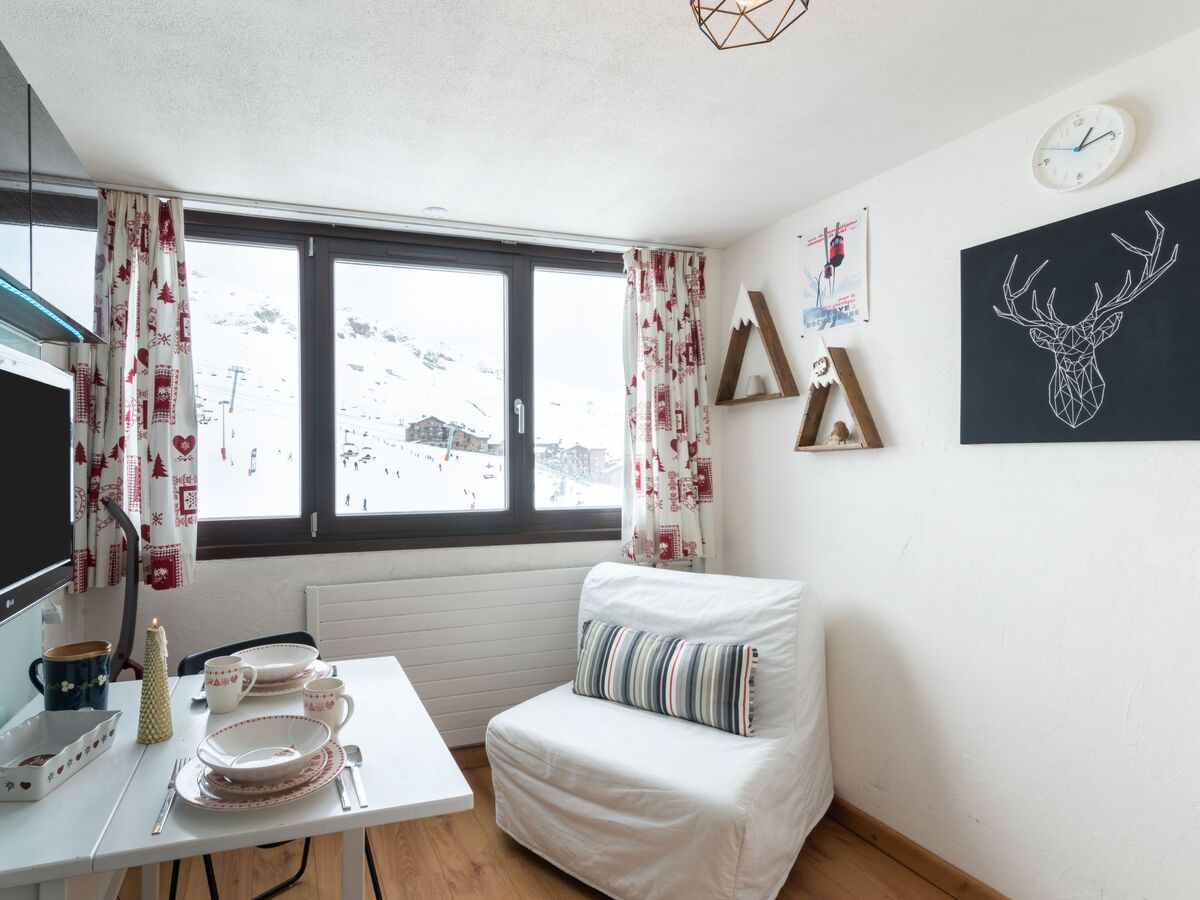 Studio 15 m² Tignes, vue pistes de ski et lac - Photo 9