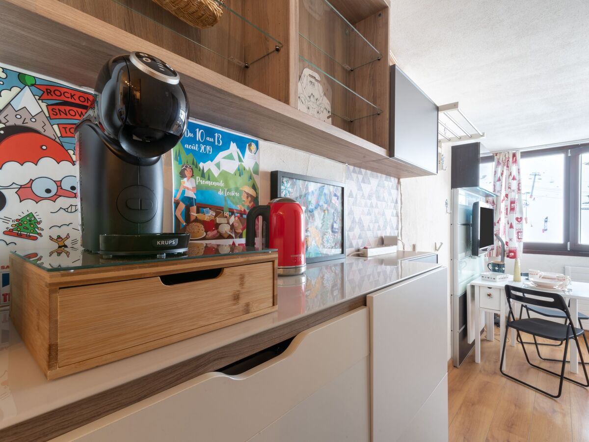 Studio 15 m² Tignes, vue pistes de ski et lac - Photo 14