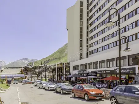 Studio 15 m² Tignes, vue pistes de ski et lac