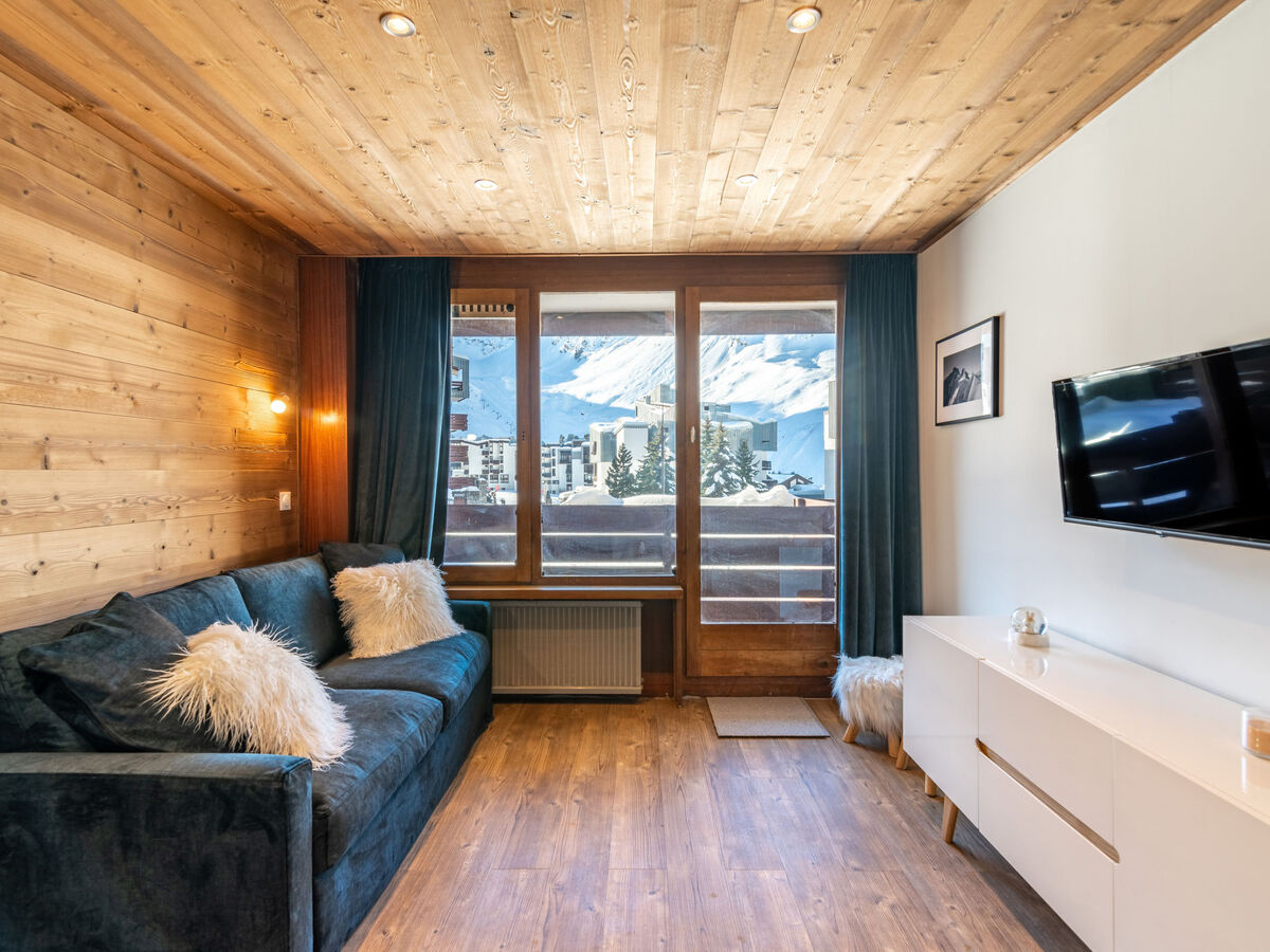 Apt 2 pièces rénové Tignes, balcon sud vue pistes - Photo 7
