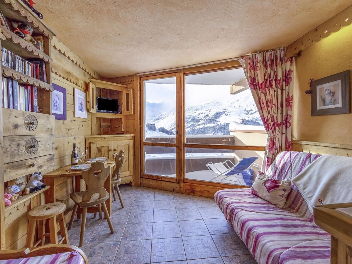 Studio 20 m² aux Ménuires, vue montagne et pistes - Photo 1