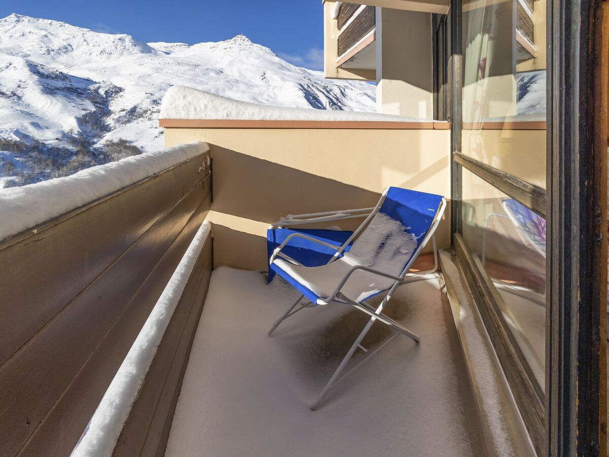 Studio 20 m² aux Ménuires, vue montagne et pistes - Photo 11