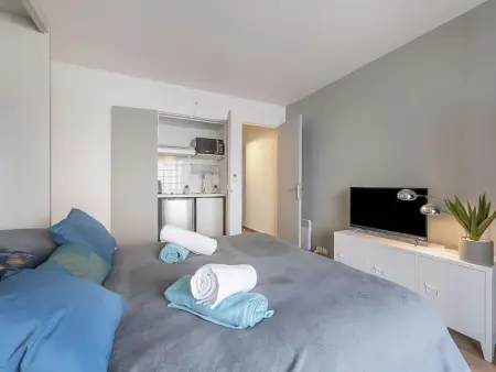 Studio 20 m² Le Marlyne 2 - 100 m de la plage : photo 4