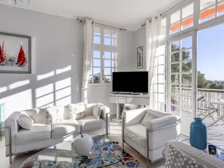 Apt 4 pièces à Hyères, vue mer et îles d'Or : photo 16