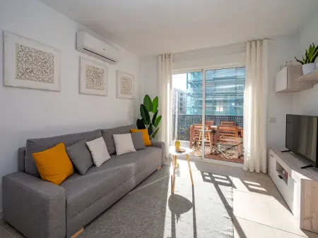 Sakura, appartement moderne 110 m de la mer : photo 3