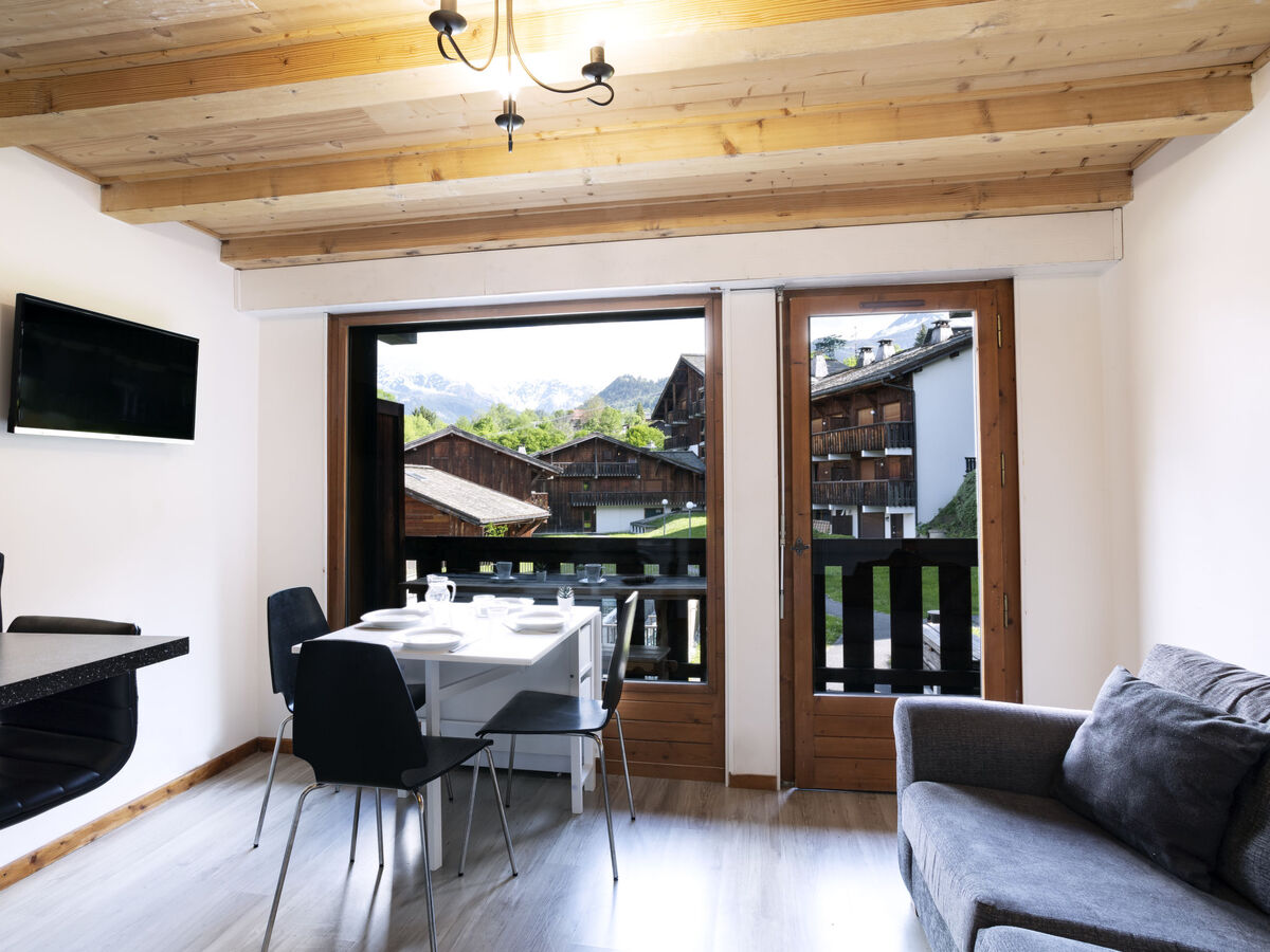 Les G'rets : Appart 2 pièces Saint Gervais avec balcon sud - Photo 6