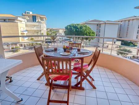Le Consul - Appartement 5 pers. vue port à Fréjus