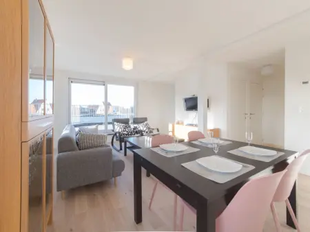 Duplex De Zeegloed avec parking à De Haan, 4 pers. : photo 8