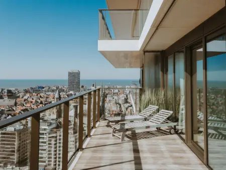 Sky Tower View with parking - Appartement vue mer à Oostende : photo 42