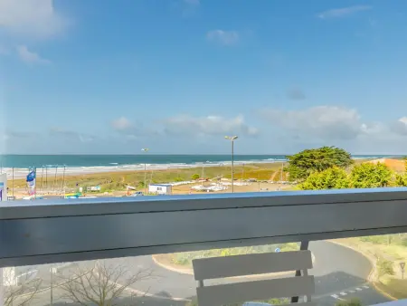 Appartement vue mer, balcon sud-ouest, 100 m de la plage : photo 2