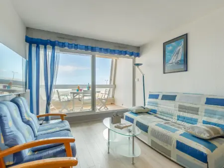 Appartement vue mer, balcon sud-ouest, 100 m de la plage : photo 3