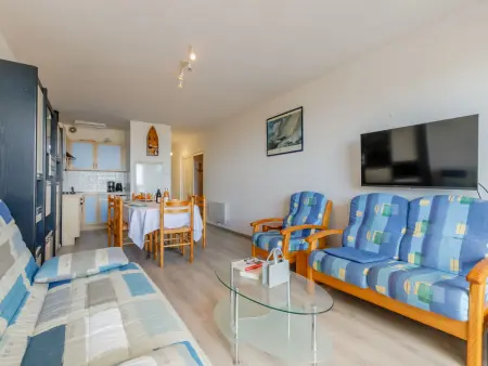 Appartement vue mer, balcon sud-ouest, 100 m de la plage : photo 5