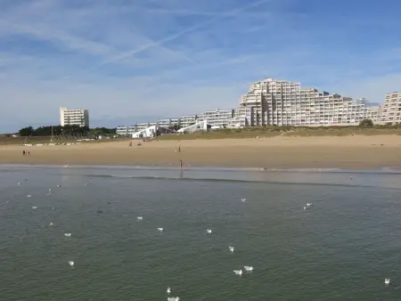 Appartement vue mer, balcon sud-ouest, 100 m de la plage : photo 19